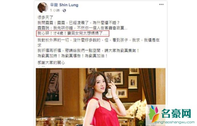 刘真老公再发文