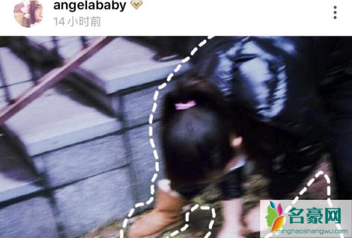 Angelababy宅家除草