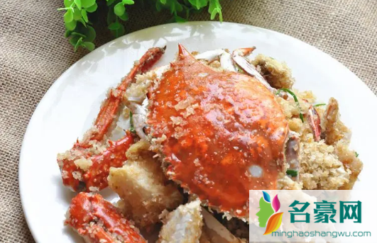炸梭子蟹用什么淀粉好吃2