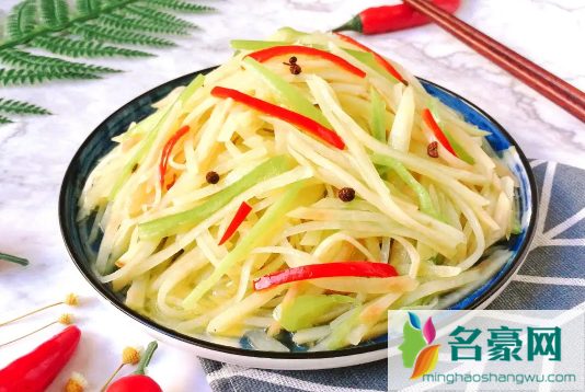 土豆丝吃起来脆脆的是不是还没熟2