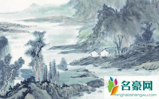进门中堂墙上挂山水画好不好2
