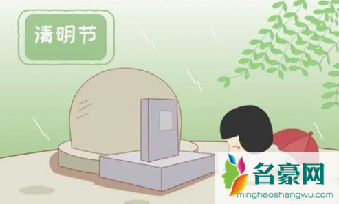 2023清明上坟带的供品是烧了还是带回来3