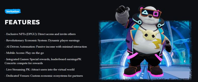 Ark of Panda生态系统功能