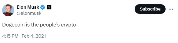 狗狗币历史价格走势