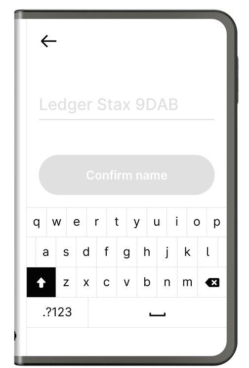 Ledger Stax 硬件钱包