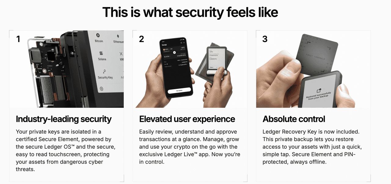 Ledger Flex 功能展示
