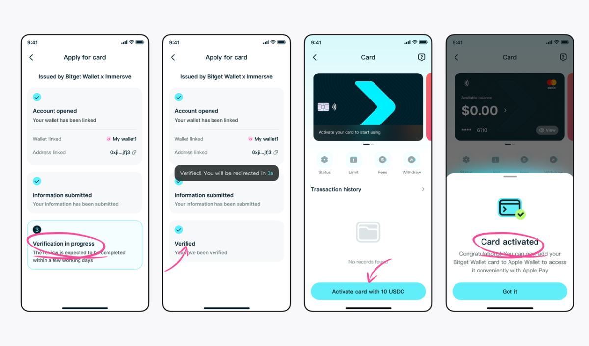 Bitget钱包卡激活与使用教程