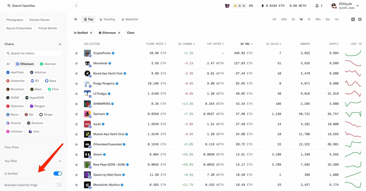 OpenSea发币前奖励任务操作指引