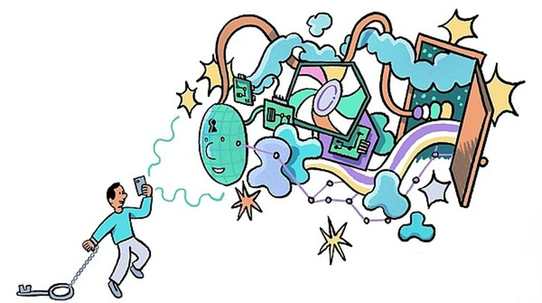 Passkey钱包示意图