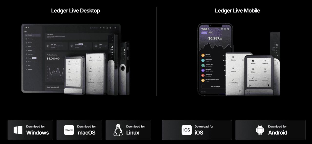 Ledger Nano S Plus 支持资产列表