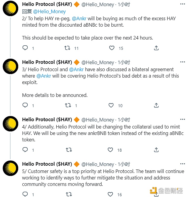 HAY发行商Helio:Ankr将承担攻击者利用其漏洞而产生的坏账