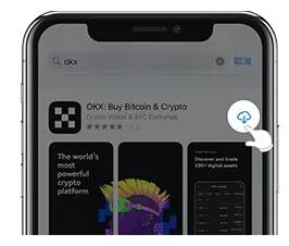 App Store搜索OKX界面截图