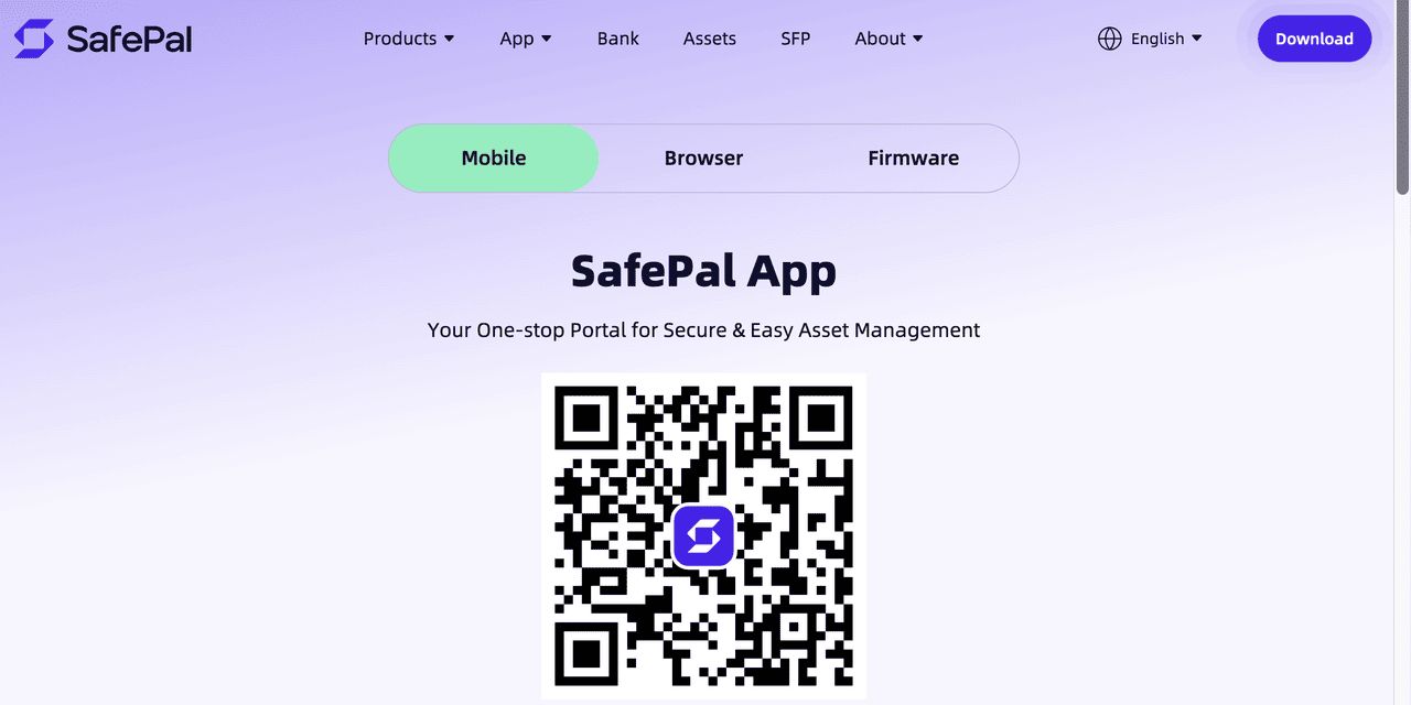 SafePal下载二维码