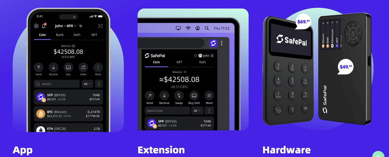 SafePal钱包功能图解